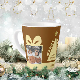 Chocolate 2 Photo Minimalist Keepsake Milchtasse
