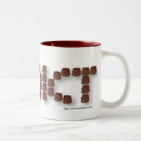 Chocolate Addict Niedlich Candy Slogan Design
