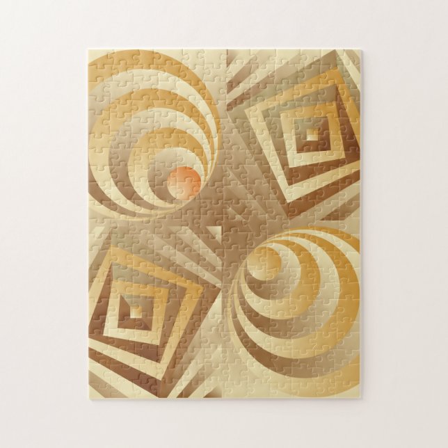 Chocolate and Caramel Canoodling Puzzle (Vertikal)