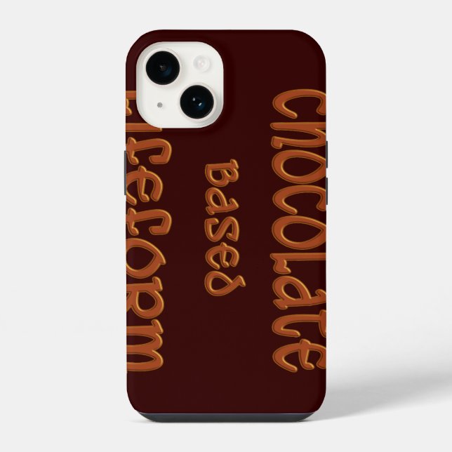 Chocolate-Basiertes Lebewesen iPhone 6 Hüllen Hülle (Rückseite)