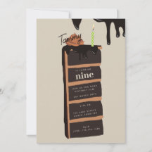 Chocolate Birthday Cake Birthday Party