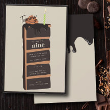 Chocolate Birthday Cake Birthday Party