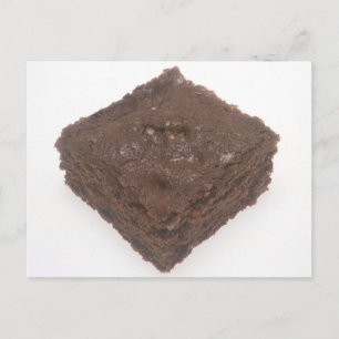 Chocolate Brownie Postkarte