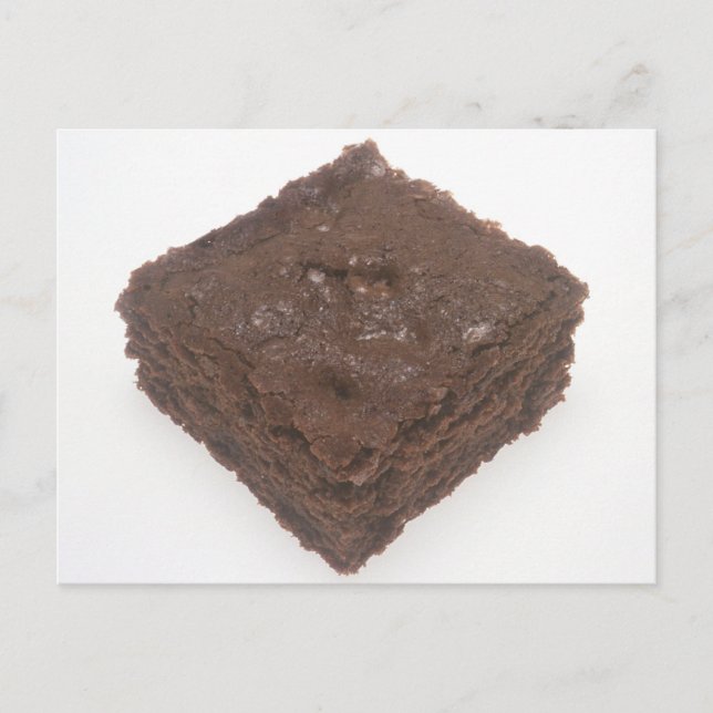 Chocolate Brownie Postkarte (Vorderseite)