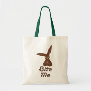 Chocolate Bunny Tote Bag Tragetasche