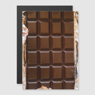 Chocolate Candy Bar Magneteinladung