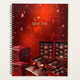 Chocolate Candy Christmas Holiday Planner Planer