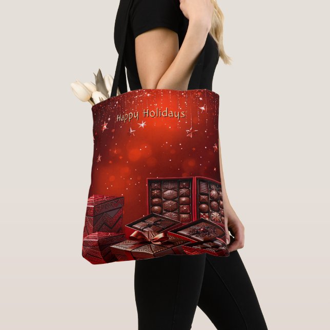 Chocolate Candy Holiday Tote Bag (Von Nahem)
