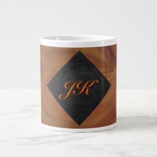Chocolate Carmel Swirl Jumbo-Tasse