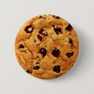Chocolate Chip Cookie Button