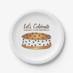 Chocolate Chip Cookie Chipwich Ice Cream Sandwich Pappteller