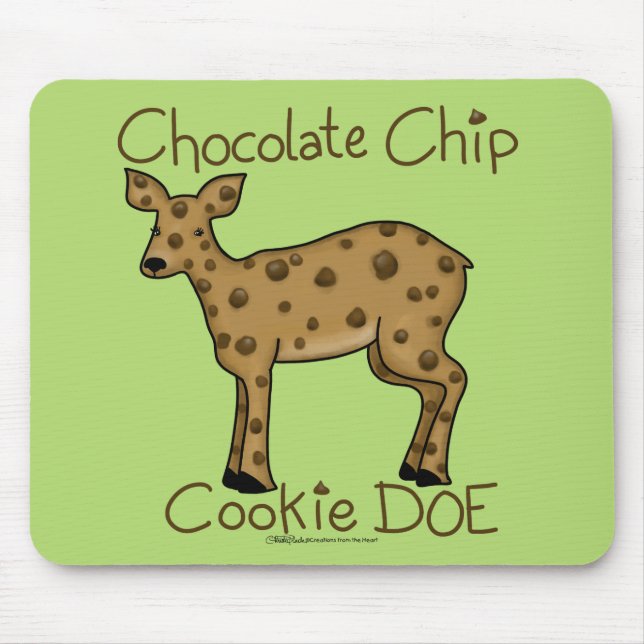 Chocolate Chip Cookie Doe Mousepad (Vorne)