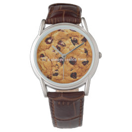 Chocolate Chip Cookie Herren-Uhr Armbanduhr