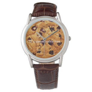 Chocolate Chip Cookie Herren-Uhr Armbanduhr