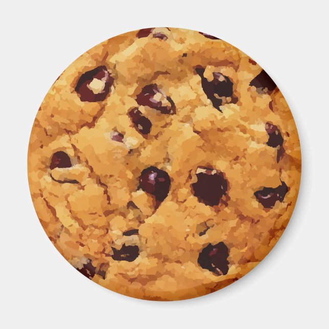 Chocolate Chip Cookie Image Magnet (Vorne)