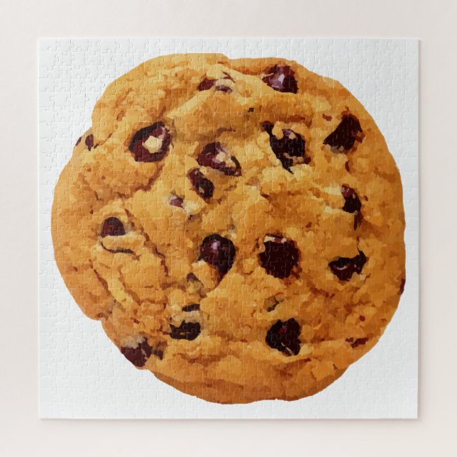 Chocolate Chip Cookie Image Puzzle (Vertikal)