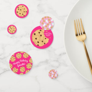 Chocolate Chip Cookie Kinder 1. Geburtstag Party R Konfetti