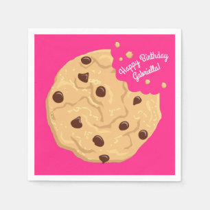Chocolate Chip Cookie Kinder 1. Geburtstag Party R Serviette