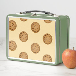 Chocolate Chip Cookie Metall Brotdose