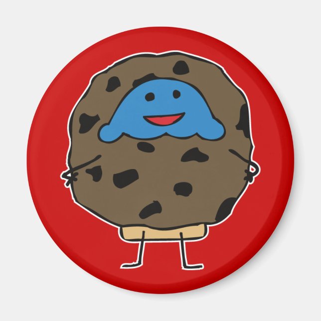Chocolate Chip Cookie Muffin - Magnet (Vorne)