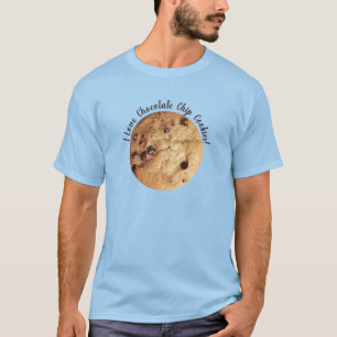 Chocolate Chip Cookie Personalisierter Text  T-Shirt