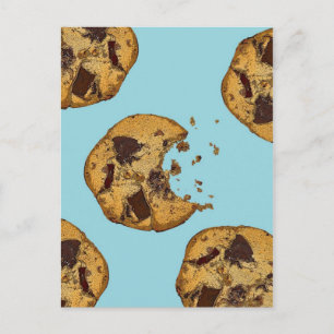 Chocolate Chip Cookie Postkarte