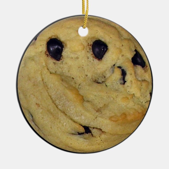 Chocolate Chip Cookie Rezept Keramik Ornament (Vorne)