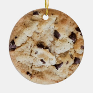 Chocolate Chip Cookie Romantische Weihnachten   Keramik Ornament