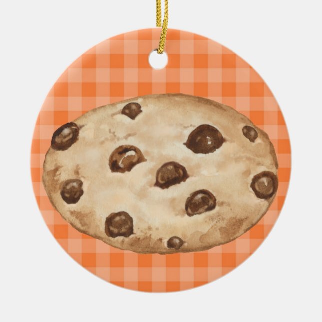 Chocolate Chip Cookie - SRF Keramik Ornament (Vorne)