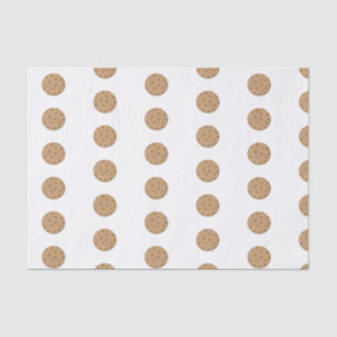 Chocolate Chip Cookies Niedlich Illustriert Seidenpapier