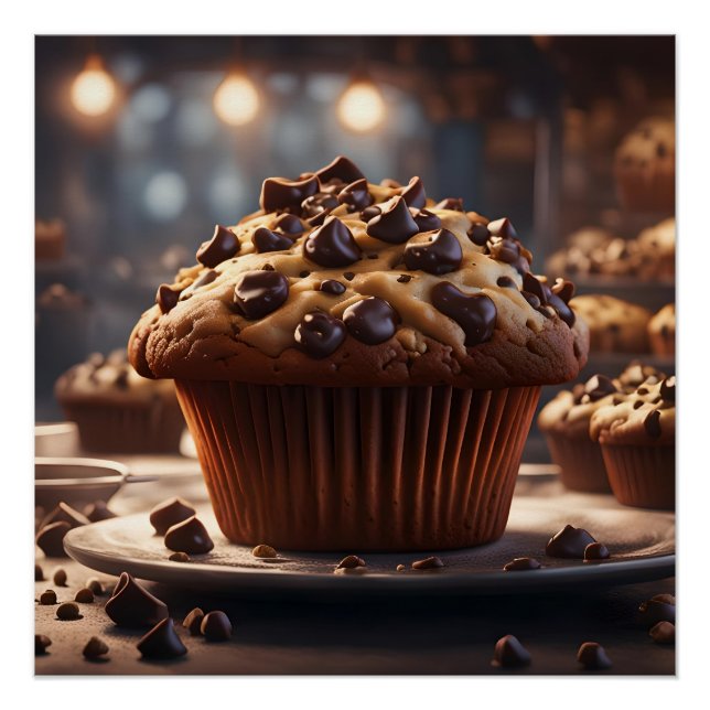 Chocolate Chip Muffin Poster (Vorderseite)