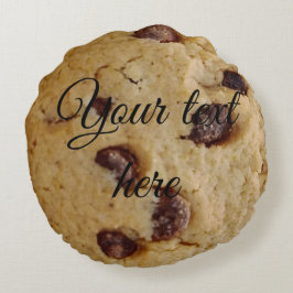 Chocolate Chip Rundkissen Rundes Kissen