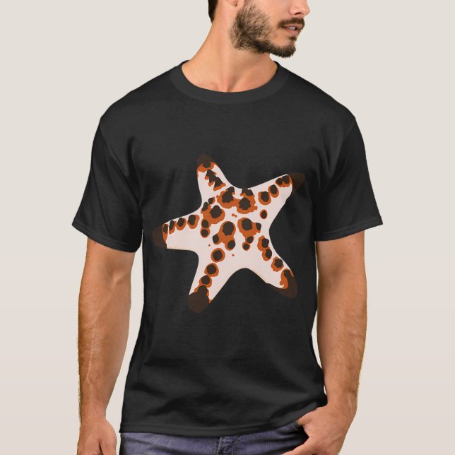Chocolate Chip Seestern - Protoreaster nodosus T-Shirt (Vorderseite)