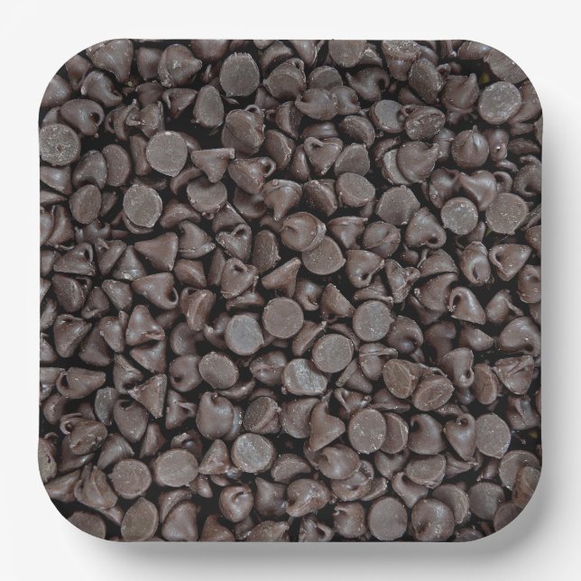 Chocolate Chips Collection Pappteller (Vorderseite)