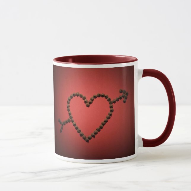 Chocolate Chips Herz Tasse (Rechts)