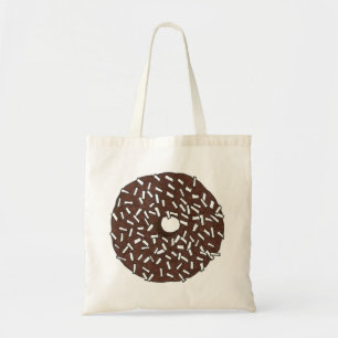 Chocolate Coconut Donut Doughnut Feinschmecker Tas Tragetasche
