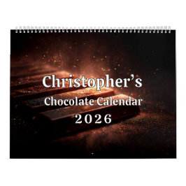 Chocolate Dessert Lover Cozy Fine Art 2026 Calenda Kalender