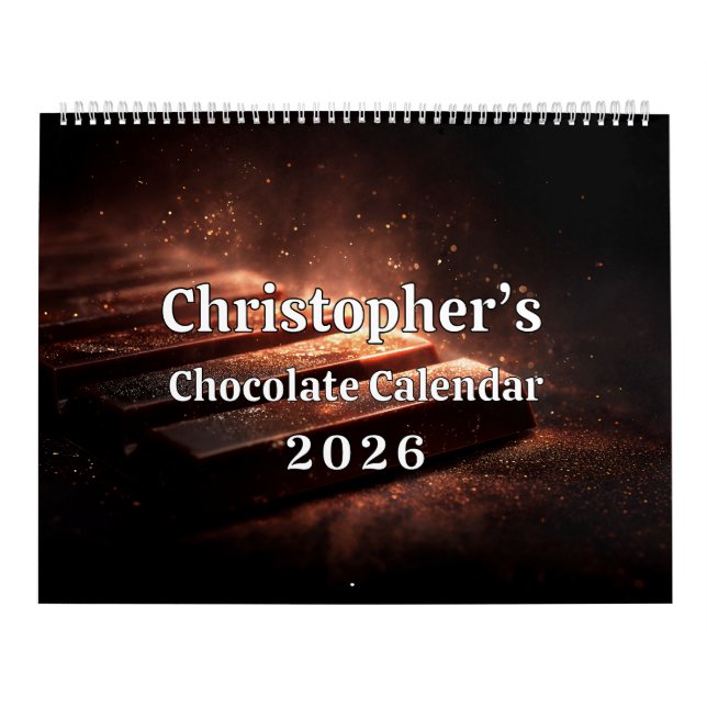 Chocolate Dessert Lover Cozy Fine Art 2026 Calenda Kalender (Titelbild)