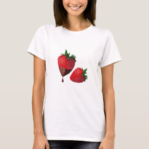 Chocolate Dipped Strawberries T - Shirt