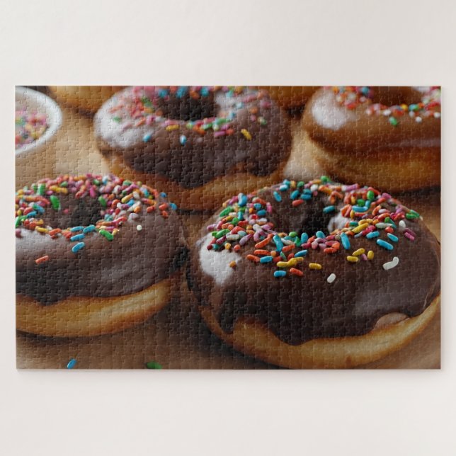 Chocolate Donuts Puzzle (Horizontal)