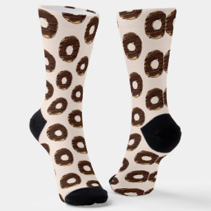 Chocolate Donuts Socken