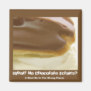 Chocolate Eclair Magnet