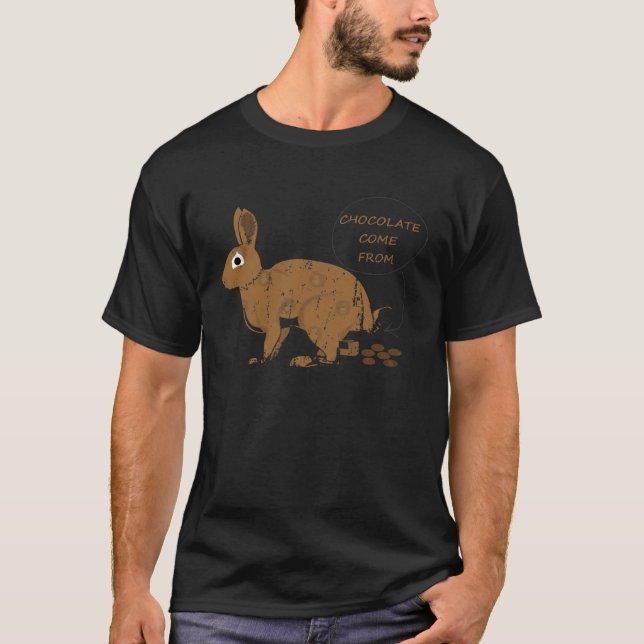 Chocolate Eggs From Easter Day T-Shirt (Vorderseite)