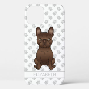 Chocolate Französische Bulldogge / Französische Bu Case-Mate iPhone Hülle