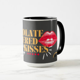 Chocolate Kisses Black Tasse