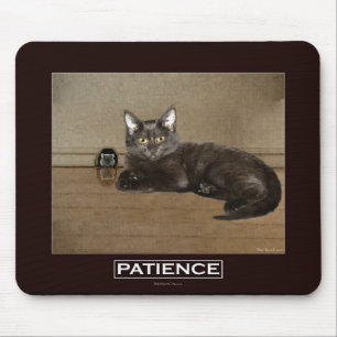 Chocolate Kitten Fun Motivierend Mousepad