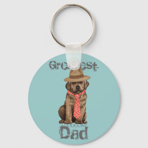 Chocolate Lab Dad Schlüsselanhänger
