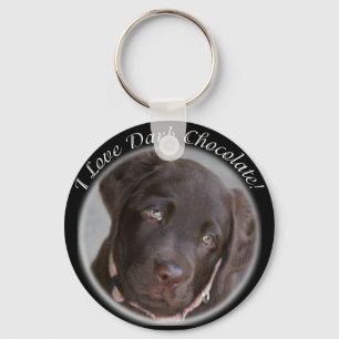 Chocolate Lab Key Chain Schlüsselanhänger