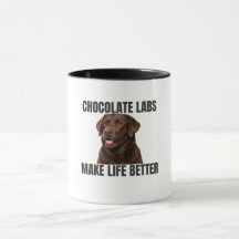 Chocolate Labs machen das Leben besser – Kaffeetas