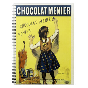 Chocolate Menier Notizblock